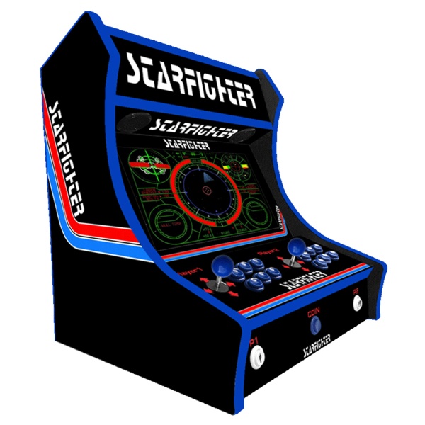 2 Player Bartop Arcade Machine -  Starfighter